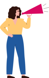 CPSA illustration couple at computer checking pension